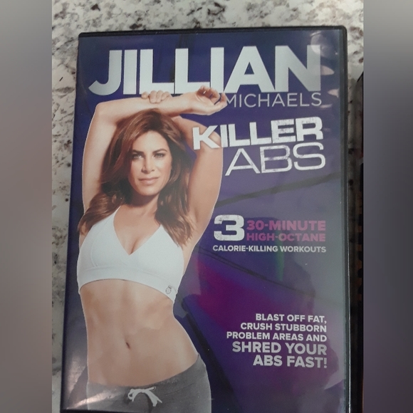 Jillian Michaels Lot of 2 DVDs Ripped in 30 + Killer Abs - Picture 2 of 7